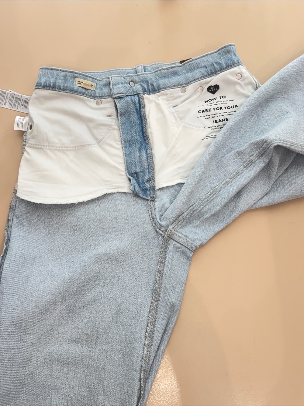 Madewell The Perfect Vintage Wide Leg Crop Jeans High Rise Women’s Size 27 - Picture 10 of 15
